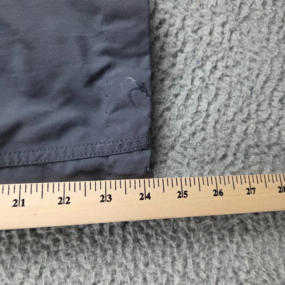 Duluth Trading Co Dry On The Fly Pants Men Mx30 (30x24) Gray Cargo Outdoor Nylon